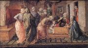 Fra Filippo Lippi The Infant St Ambrose's Mirache of the Bees oil